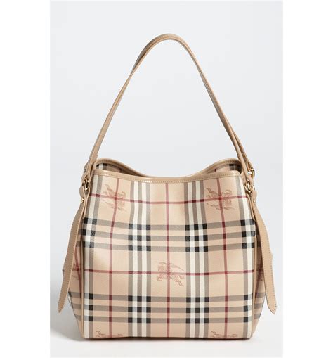 burberry haymarket check tote bag price|burberry haymarket check tote sale.